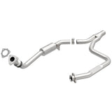 MagnaFlow direct-fit catalytic converter for 1998-1999 Chevy Camaro passenger side stainless steel CARB compliant 23476