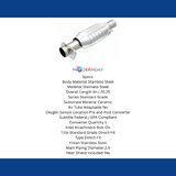 MagnaFlow direct-fit catalytic converter for 1993-1995 Chevy Camaro stainless steel Federal EPA compliant OBDII 23494