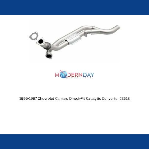 MagnaFlow direct-fit catalytic converter for 1995-1997 Chevy Camaro passenger side stainless steel Federal EPA compliant OBDII 23518