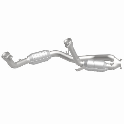 MagnaFlow direct-fit catalytic converter for 1996-1999 Ford stainless steel Federal EPA compliant OBDII 23533