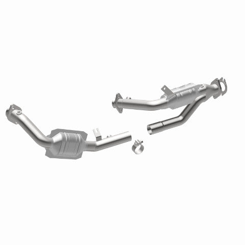 MagnaFlow direct-fit catalytic converter for 1996-1999 Ford stainless steel Federal EPA compliant OBDII 23534