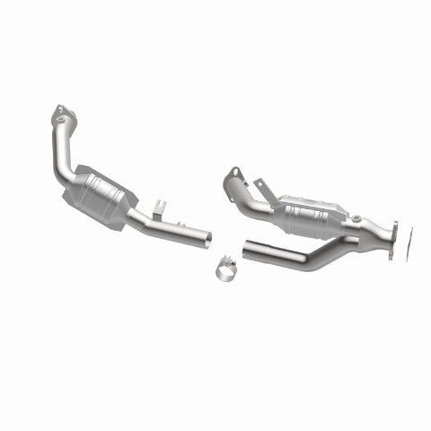 MagnaFlow direct-fit catalytic converter for 1996-1999 Ford stainless steel Federal EPA compliant OBDII 23534