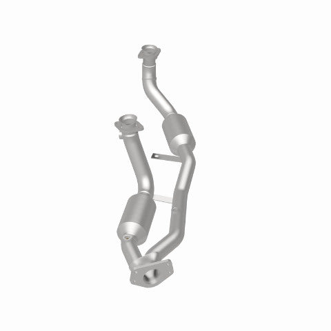 MagnaFlow direct-fit catalytic converter for 1999-2000 Ford stainless steel Federal EPA compliant OBDII 23542
