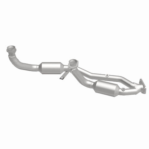 MagnaFlow direct-fit catalytic converter for 1999-2000 Ford stainless steel Federal EPA compliant OBDII 23542