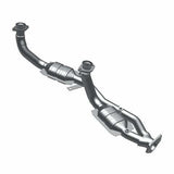 MagnaFlow direct-fit catalytic converter for 1999-2000 Ford stainless steel Federal EPA compliant OBDII 23542