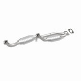 MagnaFlow direct-fit catalytic converter for 1999-2000 Ford stainless steel Federal EPA compliant OBDII 23543