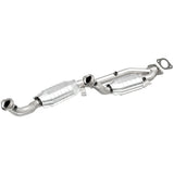 MagnaFlow direct-fit catalytic converter for 1999-2000 Ford stainless steel Federal EPA compliant OBDII 23543