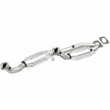 MagnaFlow direct-fit catalytic converter for 1999-2000 Ford stainless steel Federal EPA compliant OBDII 23543