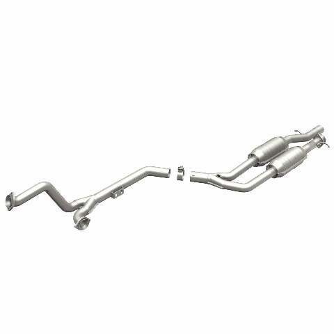 MagnaFlow direct-fit catalytic converter for 1992-1993 Mercedes-Benz stainless steel CARB compliant 23581