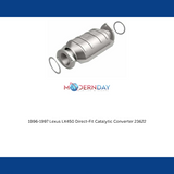 MagnaFlow direct-fit catalytic converter for 1996-1997 Lexus stainless steel Federal EPA compliant OBDII 23622