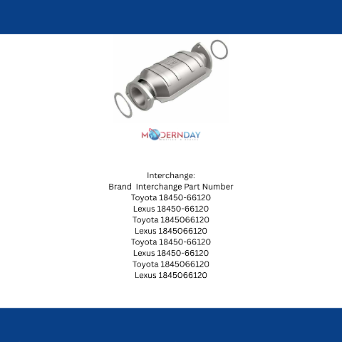 MagnaFlow direct-fit catalytic converter for 1996-1997 Lexus stainless steel Federal EPA compliant OBDII 23622