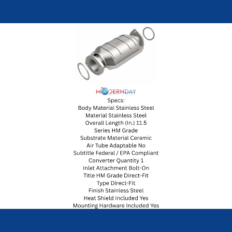 MagnaFlow direct-fit catalytic converter for 1996-1997 Lexus stainless steel Federal EPA compliant OBDII 23622