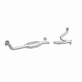 MagnaFlow direct-fit catalytic converter for 1998-1999 Acura driver side stainless steel Federal EPA compliant OBDII 23635