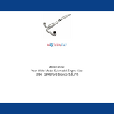 MagnaFlow direct-fit catalytic converter for 1994-1996 Ford 5.8L stainless steel Federal EPA compliant OBDII 23661