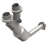 MagnaFlow direct-fit catalytic converter fits 1982-1987 Jaguar Vanden Plas 4.2L and 1980-1987 Jaguar XJ6 4.2L stainless steel Federal EPA compliant OBDII 23663
