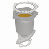 MagnaFlow direct-fit catalytic converter for 1994-1995 Mazda stainless steel Federal EPA compliant OBDII 23697