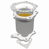 MagnaFlow direct-fit catalytic converter for 1994-1995 Mazda stainless steel Federal EPA compliant OBDII 23697