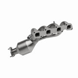 MagnaFlow direct-fit catalytic converter for 1998-2001 Nissan Frontier stainless steel Federal EPA compliant OBDII 23708