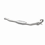 MagnaFlow direct-fit catalytic converter fits 1996-1997 Volvo 850 2.3L and 1997 Volvo 850 2.3L Turbo 2.3L stainless steel Federal EPA compliant OBDII 23763