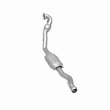 MagnaFlow direct-fit catalytic converter fits 1996-1997 Volvo 850 2.3L and 1997 Volvo 850 2.3L Turbo 2.3L stainless steel Federal EPA compliant OBDII 23763