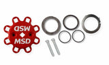 MSD ignition distributor red aluminum 2376MSD