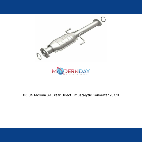MagnaFlow direct-fit catalytic converter for 2000-2004 Toyota Tacoma 3.4L stainless steel Federal EPA compliant OBDII 23770