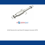 MagnaFlow direct-fit catalytic converter for 2000-2004 Toyota Tacoma 3.4L stainless steel Federal EPA compliant OBDII 23770