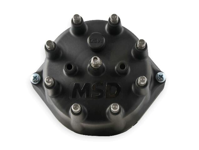 MSD ignition distributor black steel anodized 23783