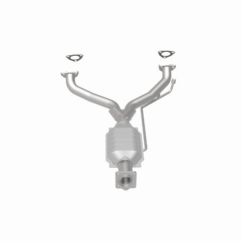 MagnaFlow direct-fit catalytic converter fits 1981-1982 Porsche 928 4.5L and 1983-1984 Porsche 928 4.7L stainless steel Federal EPA compliant OBDII 23794