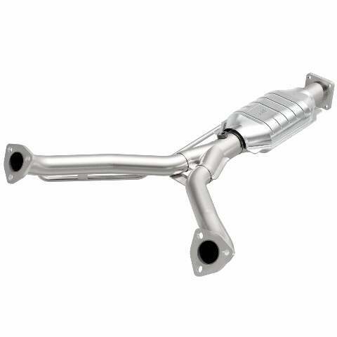 MagnaFlow direct-fit catalytic converter fits 1981-1982 Porsche 928 4.5L and 1983-1984 Porsche 928 4.7L stainless steel Federal EPA compliant OBDII 23794