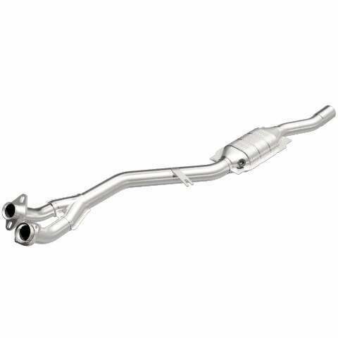 MagnaFlow direct-fit catalytic converter for 1994-1995 BMW passenger side stainless steel Federal EPA compliant OBDII 23819