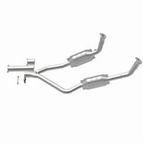 MagnaFlow direct-fit catalytic converter fits 1990-1993 Land Rover Range Rover stainless steel CARB compliant 23821