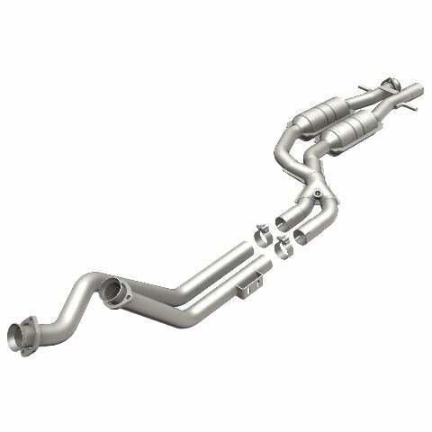 MagnaFlow direct-fit catalytic converter fits 1995 Mercedes SL320 3.2L stainless steel CARB compliant 23844