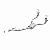 MagnaFlow direct-fit catalytic converter for 1980-1987 Subaru 1.75 inch inlet/outlet stainless steel CARB compliant 23868