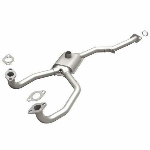 MagnaFlow direct-fit catalytic converter for 1983-1987 Subaru 1.75 inch inlet/outlet stainless steel Federal EPA compliant OBDII 23869