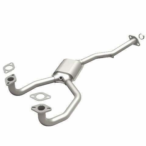 MagnaFlow direct-fit catalytic converter for 1987-1989 Subaru 1.75 inch inlet/outlet stainless steel Federal EPA compliant OBDII 23870