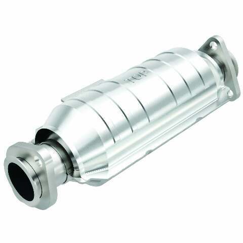 MagnaFlow direct-fit catalytic converter for 1996-1998 Hyundai Elantra stainless steel Federal EPA compliant OBDII 23876