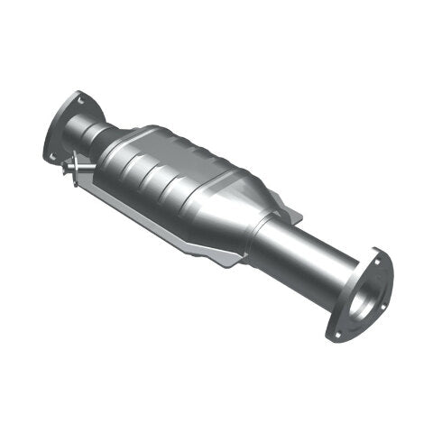 MagnaFlow direct-fit catalytic converter for 1979-1987 Toyota 2.5 inch inlet/outlet stainless steel Federal EPA compliant OBDII 23894