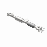 MagnaFlow direct-fit catalytic converter for 1991-1995 Toyota 1.5 inch inlet 2.25 inch outlet stainless steel Federal EPA compliant OBDII 23896