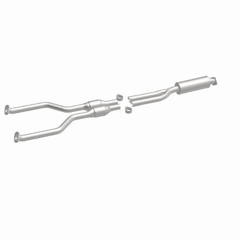 MagnaFlow direct-fit catalytic converter fits 2006-2013 Lexus IS250 2.5L and 2006-2013 Lexus IS350 3.5L driver side stainless steel Federal EPA compliant OBDII 23927