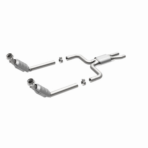 MagnaFlow direct-fit catalytic converter fits 2004-2005 Ford Thunderbird 3.9L and 2004-2006 Lincoln LS 3.9L stainless steel Federal EPA compliant OBDII 23936