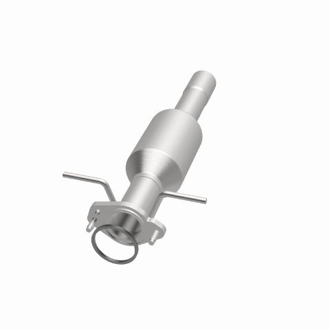 MagnaFlow direct-fit catalytic converter fits 06 Ford Focus ZX3 2.0/2.3L 2 inch inlet/outlet stainless steel Federal EPA compliant OBDII 23972