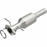 MagnaFlow direct-fit catalytic converter fits 06 Ford Focus ZX3 2.0/2.3L 2 inch inlet/outlet stainless steel Federal EPA compliant OBDII 23972
