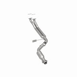 MagnaFlow direct-fit catalytic converter for 1997-1998 BMW stainless steel CARB compliant 23992