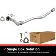 1998-2005 Volkswagen Passat Direct-Fit Front Pipe Kit 107-0114 for 1998-2005 VW Passat stainless steel