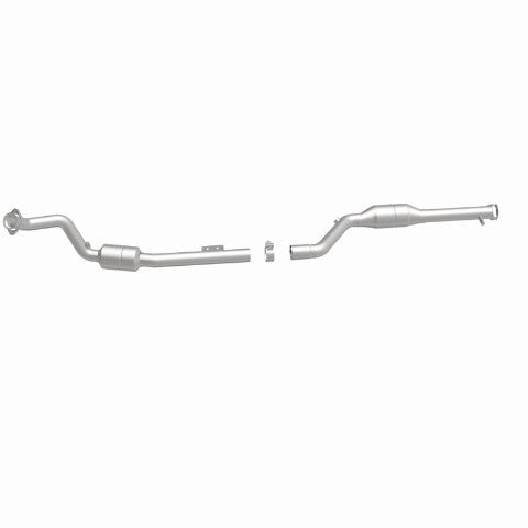 MagnaFlow direct-fit catalytic converter for 1996-1998 Mercedes-Benz stainless steel CARB compliant 24007