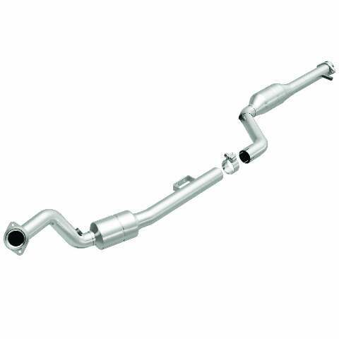 MagnaFlow direct-fit catalytic converter for 1996-1998 Mercedes-Benz stainless steel CARB compliant 24007