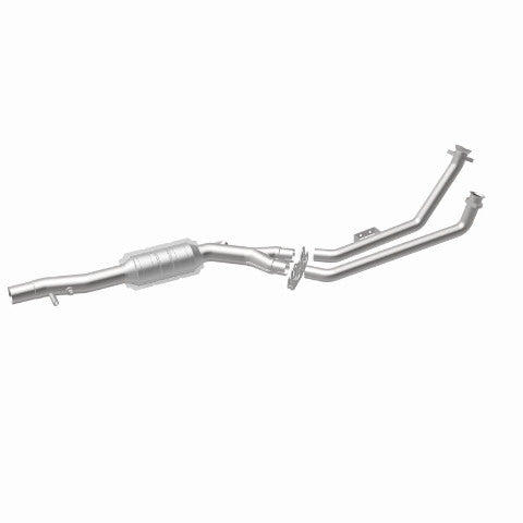 MagnaFlow direct-fit catalytic converter fits 2002 Mercedes SL600 passenger side passenger side stainless steel CARB compliant 24015