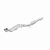 MagnaFlow direct-fit catalytic converter fits 2002 Mercedes SL600 passenger side passenger side stainless steel CARB compliant 24015