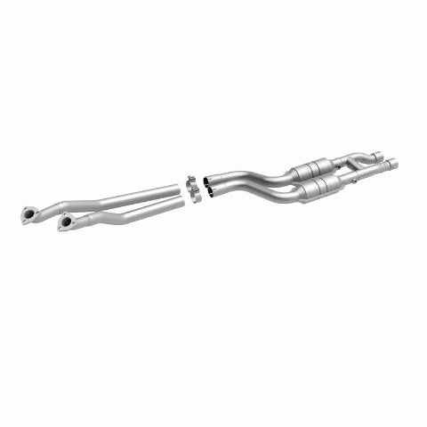 MagnaFlow direct-fit catalytic converter for 1997-1998 BMW driver side stainless steel CARB compliant 24022